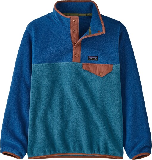 Patagonia Lightweight Synchilla Fleece Pullover Junior Wavy Blue XL (156cm)