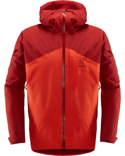 Haglöfs Niva Insulated Jacket M Rubin/Habanero (Storlek M)