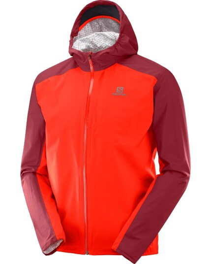 Salomon Bonatti WP Jacket M Fiery Red/Biking Red (Storlek M)