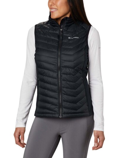 Columbia Powder Pass Vest W Black (Storlek XS)