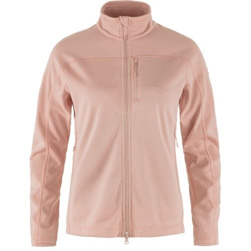 Fjellreven Women's Abisko Lite Fleece Jacket Chalk Rose XS