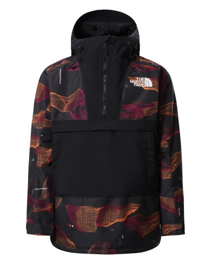 The North Face Silvani Anorak M T Black BNRYHFDMPRINT/T Black (Storlek M)