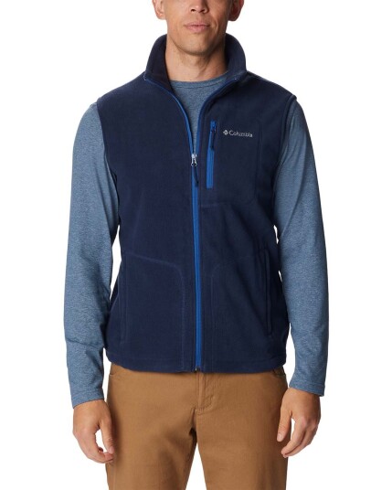 Columbia Fast Trek Fleece Vest M Collegiate Navy (Storlek XL)