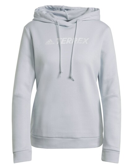 Adidas Terrex GFX Logo Hood W Halblu (Storlek XS)