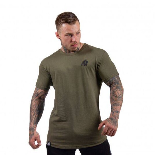 Gorilla Wear Detroit T-shirt - Army Green - T-skjorte