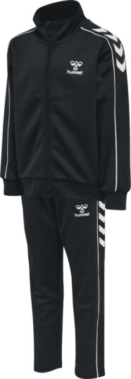 Hummel Kids' hmlTrack Tracksuit 122, Black