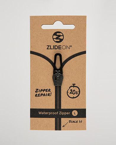 ZlideOn Waterproof Zipper Black L