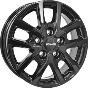 Monaco CL2T Gloss Black 6.5x16 5x160 ET60 B65.1