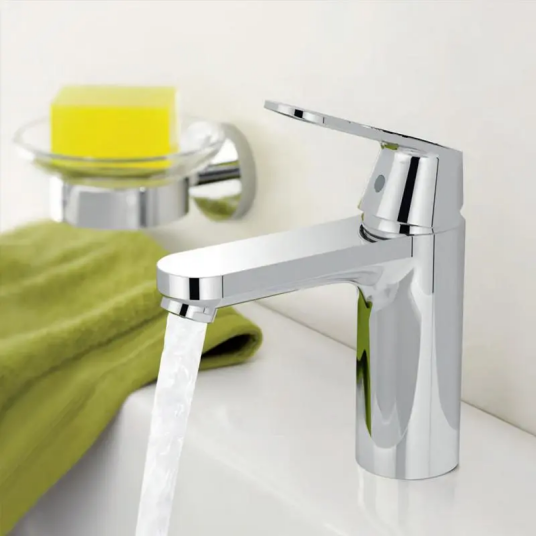 Grohe Eurosmart Cosmopolitan servantbat. Med push-open ventil, Krom