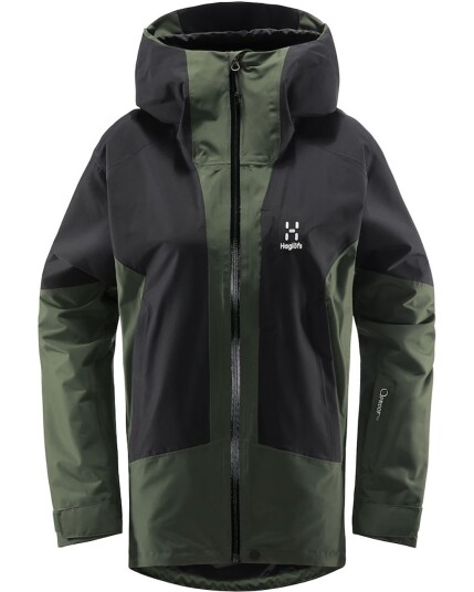 Haglöfs Lumi Jacket W Fjell Green/True Black (Storlek XXL)