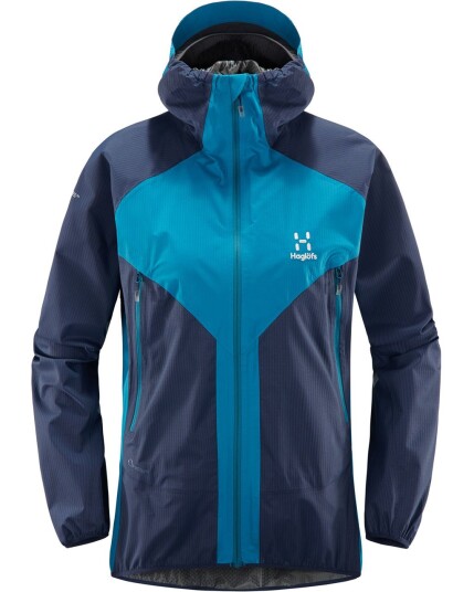 Haglöfs L.I.M Proof Multi Jacket W Mosaic Blue/Tarn Blue (Storlek M)