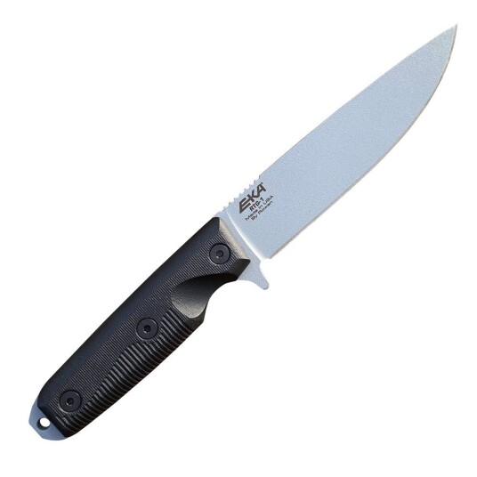 EKA RTG-1 Grey blade/Black G10 handle, kniv