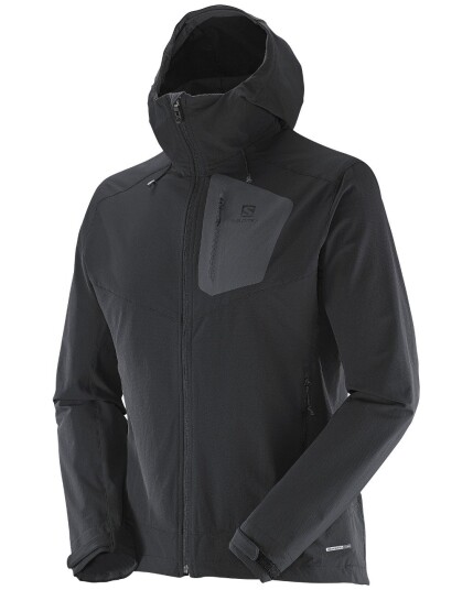 Salomon Ranger Softshell Jacket M Black (Storlek S)