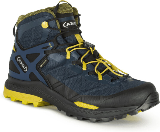 Aku Men's Rocket Mid Dfs Gore-Tex 41.5, Blue/Mustard