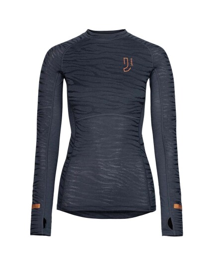 Johaug Advance Tech-Wool L/S W Dark Blue (Storlek S)