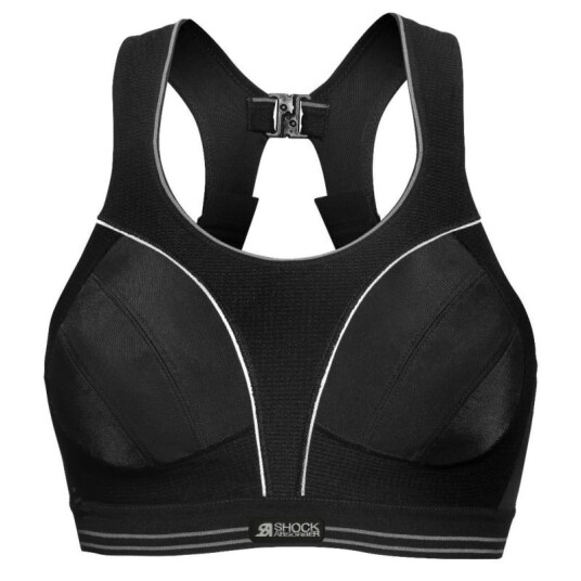 Shock Absorber Ultimate Run Bra Padded 75B, Black