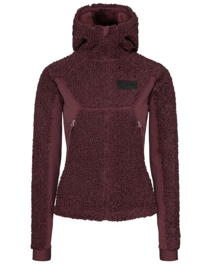 Johaug Sway Pile Jacket W Brownish rød (Storlek L)