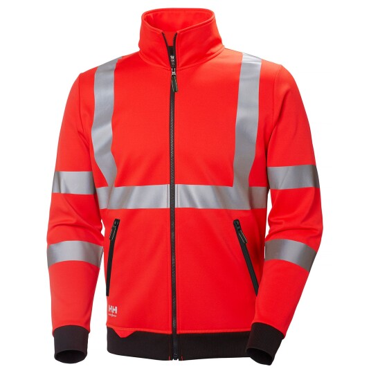 HH Workwear Workwear Helly Hansen Addvis Hi Vis Overdel Med Glidelås Rød XL