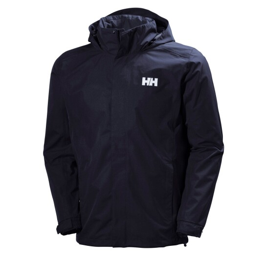 Helly Hansen Herre Dubliner Shell Regnjakke Marineblå 2xl Svart2XL