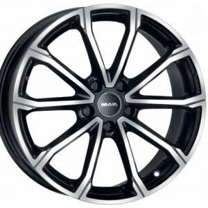 MAK DaVinci Black Polished 7x17 5x110 ET40 B65.1