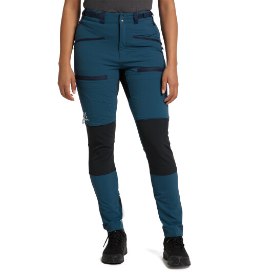 Haglöfs Rugged Slim Pant Women Dark Ocean/True Black 34