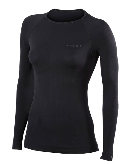 Falke Long Sleeved Shirt Warm W Black (Storlek L)