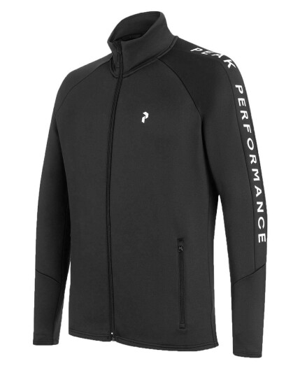 Peak Performance Rider Mid Zip Jacket M Black (Storlek M)