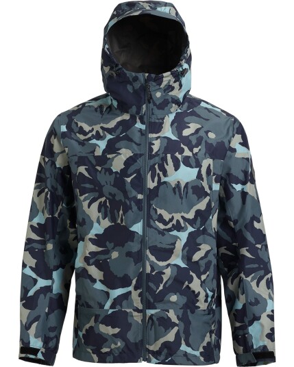 Burton Gore Packrite Jacket M Slate Pop Floral (Storlek XL)