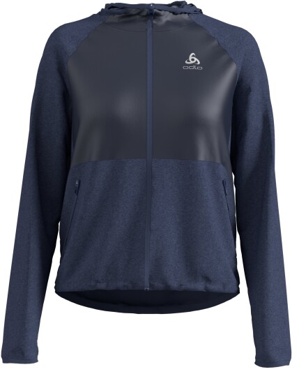 Odlo Millennium Linencool Pro Jacket W Blue Indigo Melange (Storlek S)