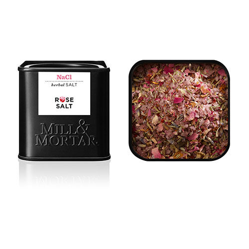 Mill & Mortar Rose Salt 70g