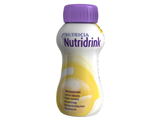 Nutridrink Næringsdrikk, Banan, 4 x 200 ml