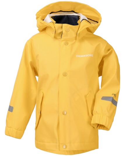 Didriksons Pölen Kids Galon Jacket Pollen Yellow (Storlek 120)