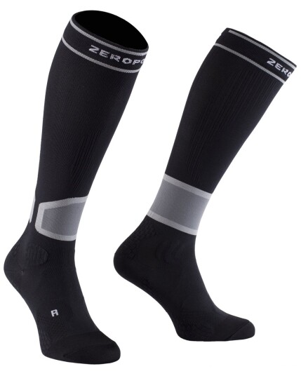 Zero Point Intense 2.0. Compression Socks W Dark Grey/Grey (Storlek 35-37)