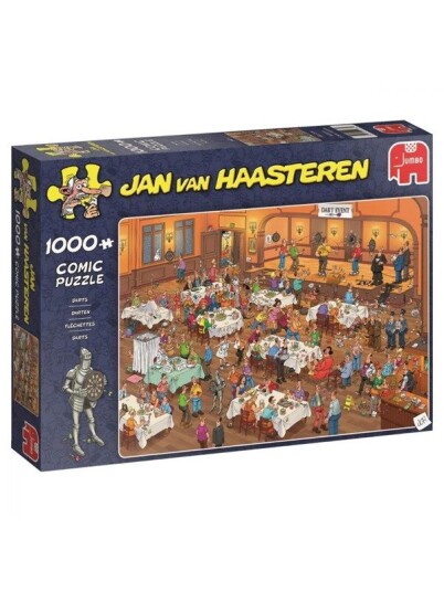 Jumbo Puzzle Jan van Haasteren - Darts (1000 pieces)