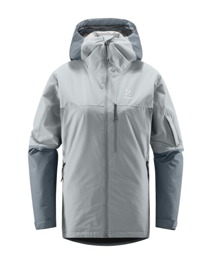 Haglöfs Gondol Insulated Jacket W Steel Blue/Stone Grey (Storlek M)