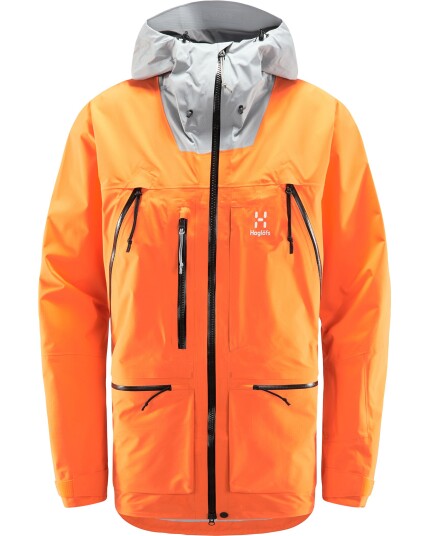 Haglöfs Vassi Gtx Pro Jacket M Flame Orange/Concrete (Storlek M)