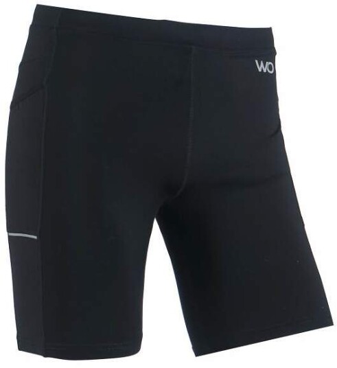 Workout Clevelo Short Running Tights Unisex Black XS