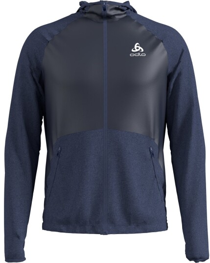 Odlo Millennium Linencool Pro Jacket M Ensign Blue Melange (Storlek XL)