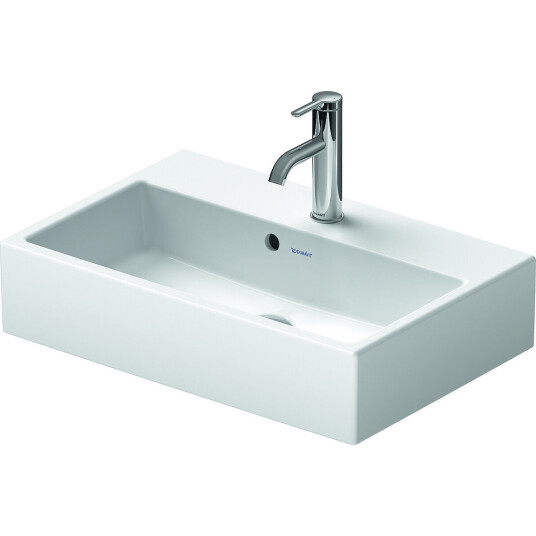 Duravit Vero Air Møbelservant 600x400 mm, u/bl.hull, u/o.l, Hvit m/WG