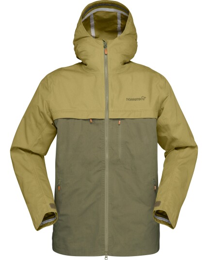 Norrøna Svalbard Cotton Jacket M Olive Drab (Storlek XXL)