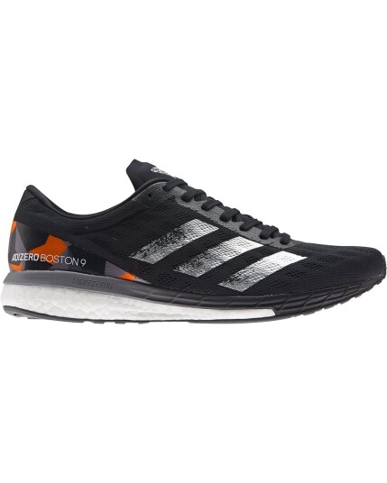 Adidas Adizero Boston 9 M CBlack/Silvmt/Sigorg (Storlek 10.5 UK)