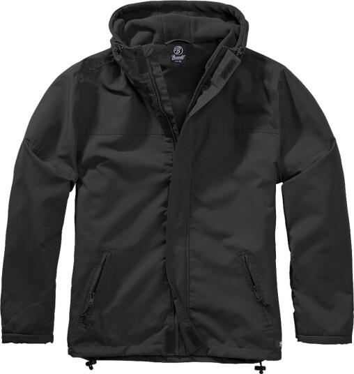 Brandit Windbreaker Frontzip Jakke XXL Svart