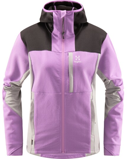 Haglöfs Vassi Mid Hood W Purple Ice/Concrete (Storlek XL)