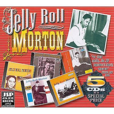 MediaTronixs Jelly Roll Morton : Jelly Roll Morton CD 5 discs (2001) Pre-Owned