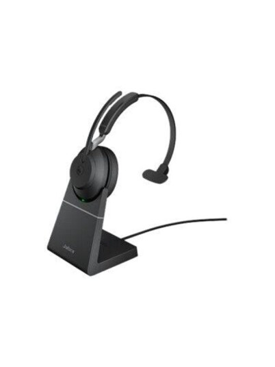 Jabra Evolve2 65 Link380c MS Mono Stand Svart