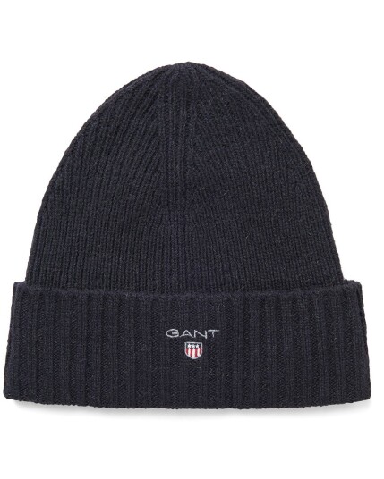 Gant Wool Lined Beanie Black