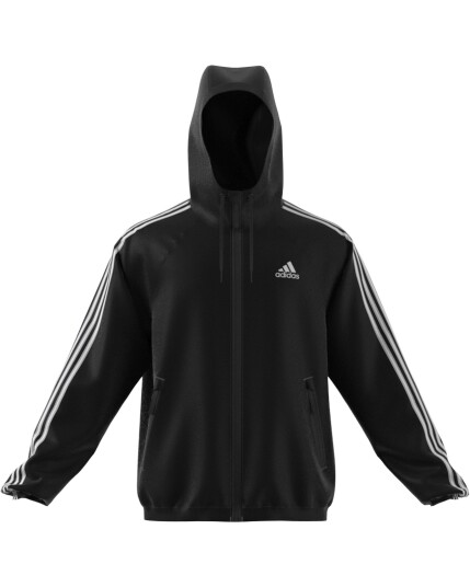 Adidas BSC 3 Stripes Wind Jacket M Black (Storlek S)