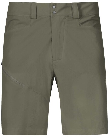 Bergans Vandre Light Softshell Shorts M Green Mud (Storlek 56)