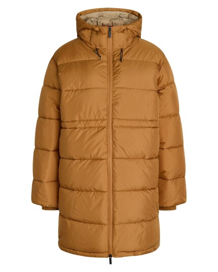 Knowledge Cotton Thermore™ Mid Puffer Jacket THERMO ACTIVE™ W Brown Sugar (Storlek M)