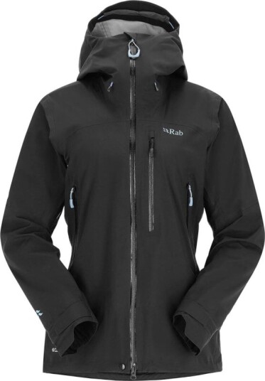 Rab Women's Firewall Waterproof Jacket L, Black